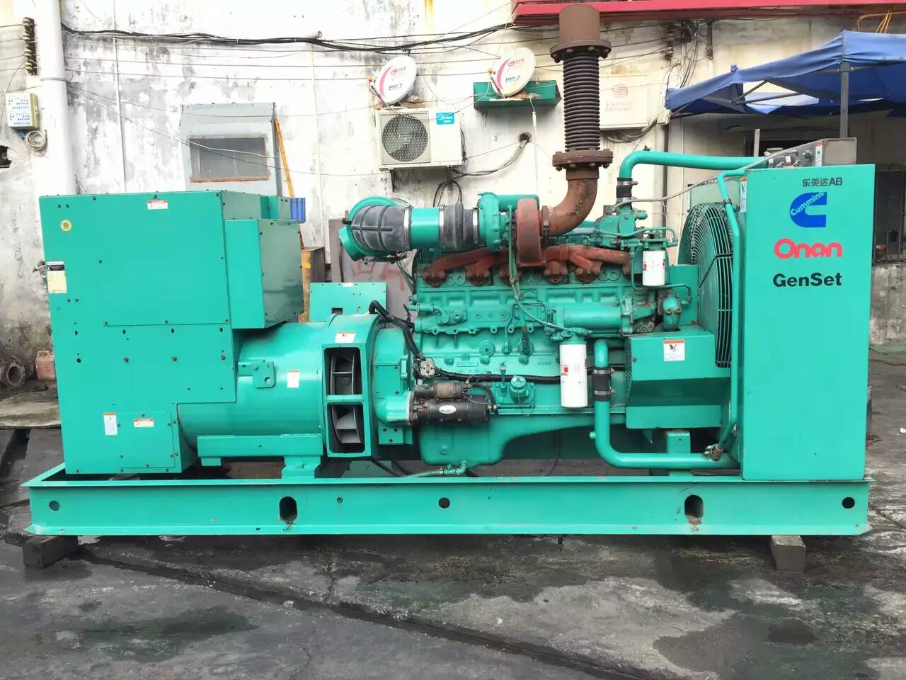 城区租赁发电机-柴油发电机不正常冒烟的原因